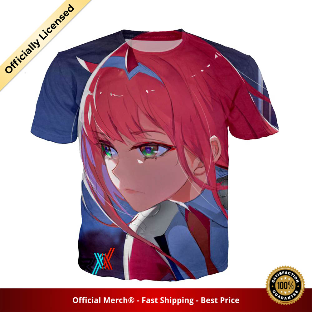 Darling in the Franxx Shirt Serene Zero Two 3D All Over Print