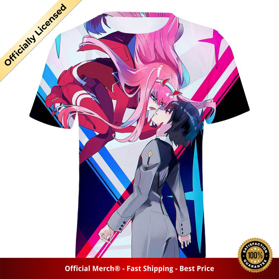 Darling in the Franxx Shirt The Kiss 3D All Over Print