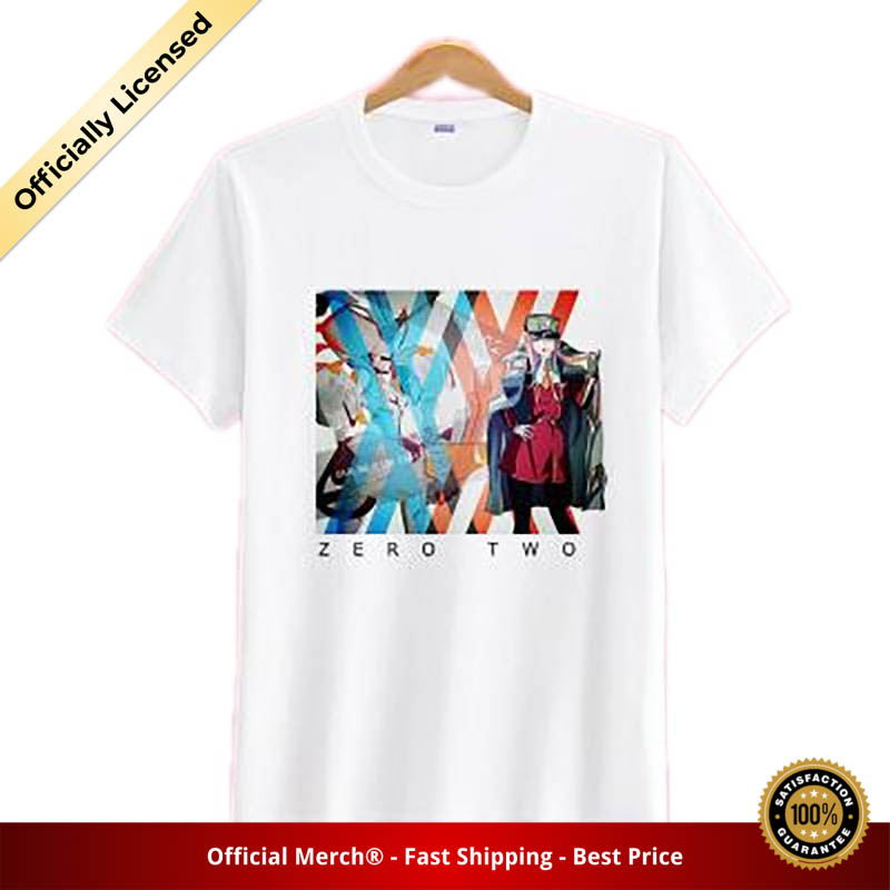 Darling in the Franxx Shirt Zero Two and Streliza White